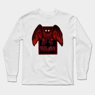 Mothman Flutters Towards the Nearest Lamp! Long Sleeve T-Shirt